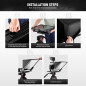 NEEWER Teleprompter X17 II 17 HD avec Télécommande RT113, Cadre Métal, Montage Amélioré, Compatible iPad/iPhone NEEWER Teleprompter X17 II 17 HD avec Télécommande RT113, Cadre Métal, Montage Amélioré, Compatible iPad/iPhone
