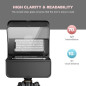 LENSGO TC7S Téléprompteur Portable pour Smartphone avec Télécommande, Compatible iPhone & Android LENSGO TC7S Téléprompteur Portable pour Smartphone avec Télécommande, Compatible iPhone & Android