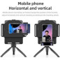 AMBITFUL 7.5'' Mini Teleprompter with Tabletop Tripod, Adjustable Phone Clip & Camera Ring for Streaming AMBITFUL 7.5'' Mini Teleprompter with Tabletop Tripod, Adjustable Phone Clip & Camera Ring for Streaming
