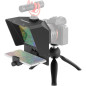 AMBITFUL Téléprompteur 7.5'' avec Trépied Tabletop, Support Téléphone Ajustable, Anneau Adaptateur Caméra AMBITFUL Téléprompteur 7.5'' avec Trépied Tabletop, Support Téléphone Ajustable, Anneau Adaptateur Caméra