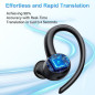 Écouteurs Traduction IA Temps Réel, 164 Langues, Bluetooth 5.4, 5 Modes, 48H Autonomie, Affaires/Voyage/Apprentissage Écouteurs Traduction IA Temps Réel, 164 Langues, Bluetooth 5.4, 5 Modes, 48H Autonomie, Affaires/Voyage/Apprentissage
