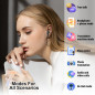 Écouteurs Traduction AI Temps Réel, 164 Langues, 6 Modes, Appels Audio/Video, 42H Autonomie Écouteurs Traduction AI Temps Réel, 164 Langues, 6 Modes, Appels Audio/Video, 42H Autonomie