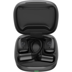 Raycon Essential Open Earbuds – True Wireless Bluetooth 6.0, Ultra-Lightweight, IPX4, 36H Battery (Black)
