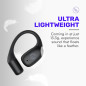 Raycon Essential Open Earbuds – True Wireless Bluetooth 6.0, Ultra-Lightweight, IPX4, 36H Battery (Black)