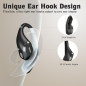 Casque Bluetooth 5.4 Open Ear avec Oreillette Ergonomique, Écran Digital, 40H, IPX6 - Noir Casque Bluetooth 5.4 Open Ear avec Oreillette Ergonomique, Écran Digital, 40H, IPX6 - Noir