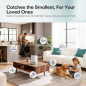 Air Purifier for Home 1076 Ft², H13 True HEPA Filter, 3 Speeds, Timer, Quiet 360° Intake, White