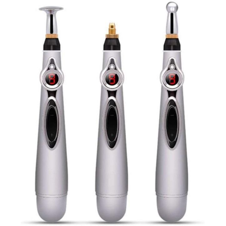 Electronic Acupuncture Pen 3-in-1 Meridian Energy Pain Relief Therapy Device Electric Acupuncture Machine Electronic Acupuncture Pen 3-in-1 Meridian Energy Pain Relief Therapy Device Electric Acupuncture Machine