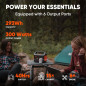 Jackery Explorer 300 – Station d'Énergie Portable 293Wh, Batterie Lithium, Générateur Solaire Optionnel Jackery Explorer 300 – Station d'Énergie Portable 293Wh, Batterie Lithium, Générateur Solaire Optionnel