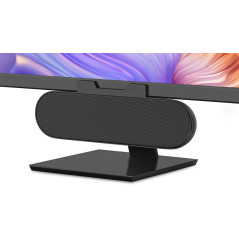 Haut-parleurs PC USB-C, Son Puissant, Contrôle Volume Noir