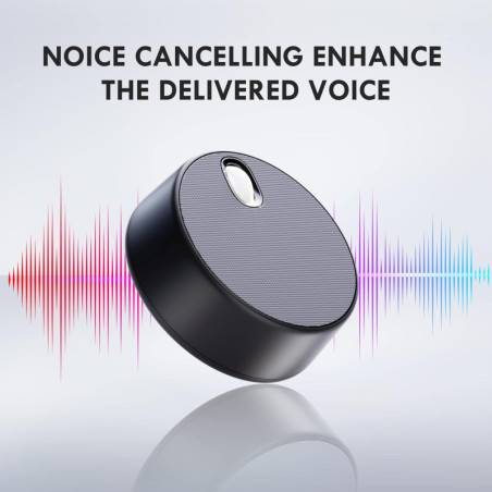 USB Computer Speakers with Mic, 2 Sound Modes, Enhanced Voice Pickup for Zoom, PC & Laptop Home Office Use