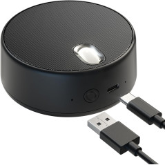 Haut-parleurs USB PC avec Microphone, Zoom Compatible, 2 Modes Sonore
