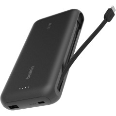 Chargeur Portable Belkin 20000mAh 30W avec Câble Intégré