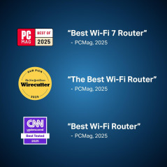 TP-Link Archer BE230 Wi-Fi 7 Router | Dual-Band, 4-Stream, 2.5G+3G Ports