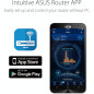 ASUS RT-AX1800S Routeur WiFi 6 Dual Band, Sécurité Sans Abonnement, Contrôle Parental, VPN Intégré, AiMesh ASUS RT-AX1800S Routeur WiFi 6 Dual Band, Sécurité Sans Abonnement, Contrôle Parental, VPN Intégré, AiMesh