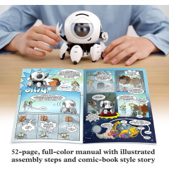 Thames & Kosmos Hero: Sound-Sensing Robot STEM Kit for Kids' Learning