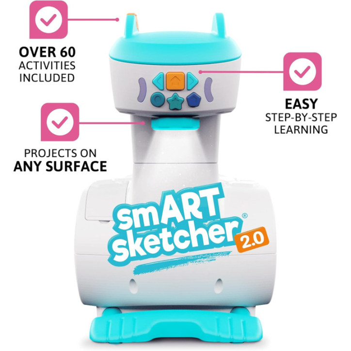 Flycatcher Smart Sketcher 2.0 Drawing & Tracing Projector for Kids, Educational Arts & Crafts Toy Ages 5+ Flycatcher Smart Sketcher 2.0 Drawing & Tracing Projector for Kids, Educational Arts & Crafts Toy Ages 5+