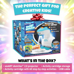 Flycatcher Smart Sketcher 2.0 Drawing & Tracing Projector for Kids, Educational Arts & Crafts Toy Ages 5+