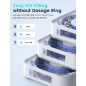 42-Day Automatic Pill Dispenser with App & LCD, Digital Lock, Alerts – Safe Organizer for Seniors (3-Tray, White) 42-Day Automatic Pill Dispenser with App & LCD, Digital Lock, Alerts – Safe Organizer for Seniors (3-Tray, White)