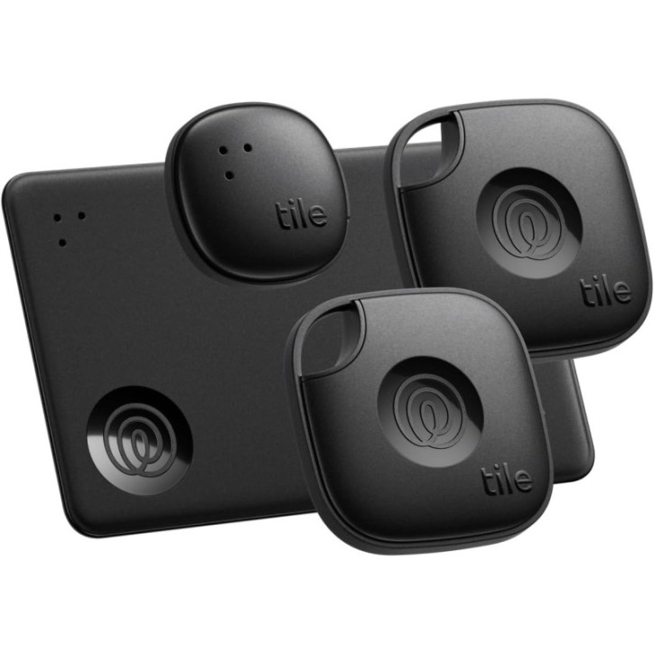 Tile by Life360 Essentials 4-Pack - Traceurs Bluetooth pour Clés, Portefeuilles, Télécommandes, iOS & Android Tile by Life360 Essentials 4-Pack - Traceurs Bluetooth pour Clés, Portefeuilles, Télécommandes, iOS & Android