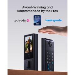 eufy FamiLock S3 Max Smart Lock with Palm Vein & 2K HDR Camera