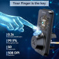 Fingerprint Keypad Deadbolt with Handle Set, Keyless Entry, App Control, Auto Lock, Matte Black Fingerprint Keypad Deadbolt with Handle Set, Keyless Entry, App Control, Auto Lock, Matte Black