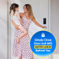 LOCKSTAR® Smart Door Lock – Keyless Entry with App, Fingerprint, Keypad, Card FOB, Key & Smart Home Compatible LOCKSTAR® Smart Door Lock – Keyless Entry with App, Fingerprint, Keypad, Card FOB, Key & Smart Home Compatible