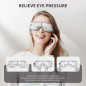 Appareil de Massage des Yeux avec Chaleur, Musique, Compression - Soulagement Migraine et Fatigue Oculaire Appareil de Massage des Yeux avec Chaleur, Musique, Compression - Soulagement Migraine et Fatigue Oculaire