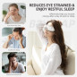 Eye Massager with Heat, Music, Compression – Adjustable Sleep Mask for Migraine, Eye Strain Relief & Better Sleep Eye Massager with Heat, Music, Compression – Adjustable Sleep Mask for Migraine, Eye Strain Relief & Better Sleep