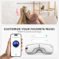 Appareil de Massage des Yeux avec Chaleur, Musique, Compression - Soulagement Migraine et Fatigue Oculaire Appareil de Massage des Yeux avec Chaleur, Musique, Compression - Soulagement Migraine et Fatigue Oculaire