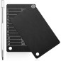 Hotop 2 Portefeuilles Crypto + 1 Stylo Marqueur Métal, Stockage Froid Compatible Bip39 (Noir) Hotop 2 Portefeuilles Crypto + 1 Stylo Marqueur Métal, Stockage Froid Compatible Bip39 (Noir)