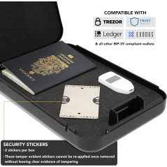 Backup Crypto Steel Wallet – Gravure Précise pour Bitcoin