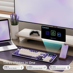 RK Royal Kludge S98 : Clavier Mécanique Sans Fil 96% BT/2.4G
