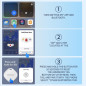 ANNNWZZD Pack de 4 AirTags Ultra Légers, Compatibles Apple Find My, Localisateur Clés, Portefeuille, Bagages ANNNWZZD Pack de 4 AirTags Ultra Légers, Compatibles Apple Find My, Localisateur Clés, Portefeuille, Bagages
