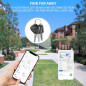 ANNNWZZD Pack de 4 AirTags Ultra Légers, Compatibles Apple Find My, Localisateur Clés, Portefeuille, Bagages ANNNWZZD Pack de 4 AirTags Ultra Légers, Compatibles Apple Find My, Localisateur Clés, Portefeuille, Bagages