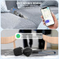 ANNNWZZD Pack de 4 AirTags Ultra Légers, Compatibles Apple Find My, Localisateur Clés, Portefeuille, Bagages ANNNWZZD Pack de 4 AirTags Ultra Légers, Compatibles Apple Find My, Localisateur Clés, Portefeuille, Bagages
