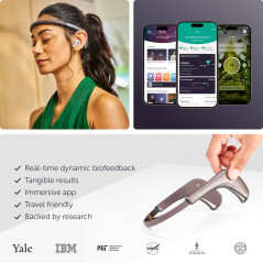 MUSE 2 Brain Sensing Headband | EEG Meditation & Neurofeedback Tracker