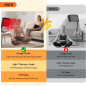 Appareil 3 en 1 de luminothérapie rouge 660NM & 850NM pour corps et visage – tapis, ceinture, support amovibles Appareil 3 en 1 de luminothérapie rouge 660NM & 850NM pour corps et visage – tapis, ceinture, support amovibles