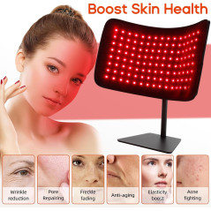 Thérapie par lumière rouge 3-en-1 pour visage et corps efficace