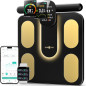 RunStar Smart Scale with 28 Body Metrics, 8 Electrodes, TFT LCD, FSA&HSA Eligible, Retractable Handle RunStar Smart Scale with 28 Body Metrics, 8 Electrodes, TFT LCD, FSA&HSA Eligible, Retractable Handle