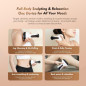 Appareil de Massage Drainage Lymphatique 35 Vitesses 3-en-1 Anti-Cellulite avec Microcourant, Chaleur, Vibration (Blanc) Appareil de Massage Drainage Lymphatique 35 Vitesses 3-en-1 Anti-Cellulite avec Microcourant, Chaleur, Vibration (Blanc)