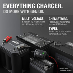Chargeur Intelligent NOCO Genius2 6V/12V – Auto & Sécurité