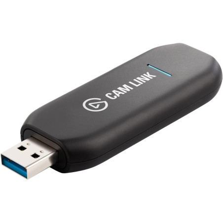 Elgato Cam Link 4K – Carte Capture Externe HDMI vers USB 3.0 pour DSLR, Caméras, Streaming 4K60/1080p60