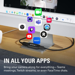 Elgato Cam Link 4K – Capture 4K HDMI en USB 3.0 facile
