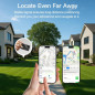 2025 Traceur Bluetooth Certifié Apple MFi pour iPhone - Localisateur Clés, Portefeuille, GPS, Autonomie 5-10 Ans