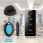 Wireless Key Finder with LED Light - 4 Receivers & Remote, Easy Tracker for Keys, Phones, Wallets & Remotes Wireless Key Finder with LED Light - 4 Receivers & Remote, Easy Tracker for Keys, Phones, Wallets & Remotes