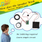 STEM Bluetooth Speaker Kit for Kids & Adults – DIY Electronics Science Project, Beginner Friendly, Ages 10+ STEM Bluetooth Speaker Kit for Kids & Adults – DIY Electronics Science Project, Beginner Friendly, Ages 10+