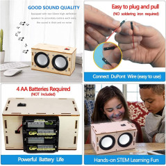 Build Your Own Bluetooth Speaker STEM Kit for Kids & Teens | DIY STEM Gift