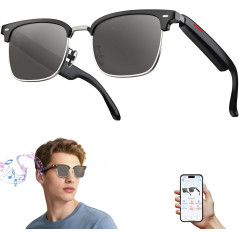 Lunettes AI Intelligentes UV400 Bluetooth & Traduction 110+ langues