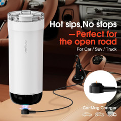 VSITOO S5 Mug Chauffant 16oz Auto-Sensing AI - Cadeau Idéal