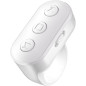 Télécommande Anneau Scroll Sans Fil pour TikTok, YouTube, IG Shorts - Compatible iPhone, iPad, Android (Blanc) Télécommande Anneau Scroll Sans Fil pour TikTok, YouTube, IG Shorts - Compatible iPhone, iPad, Android (Blanc)